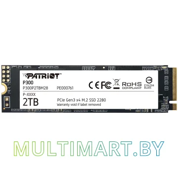 SSD диск Patriot P300 2TB (P300P2TBM28)